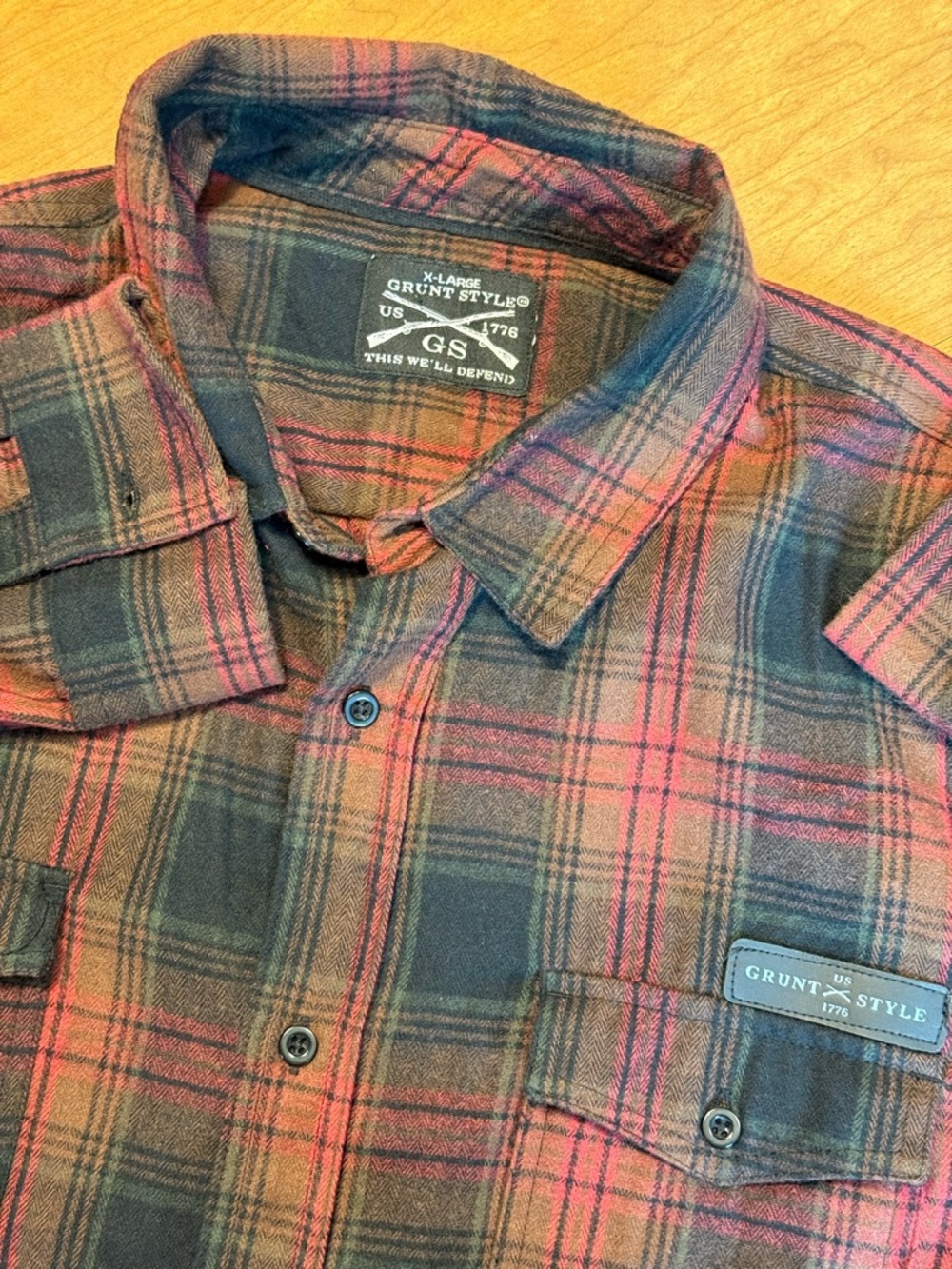 Grunts Style Flannel